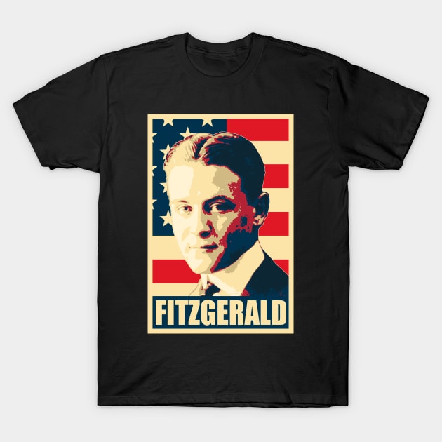 Scott Fitzgerald T-Shirt by Nerd_art